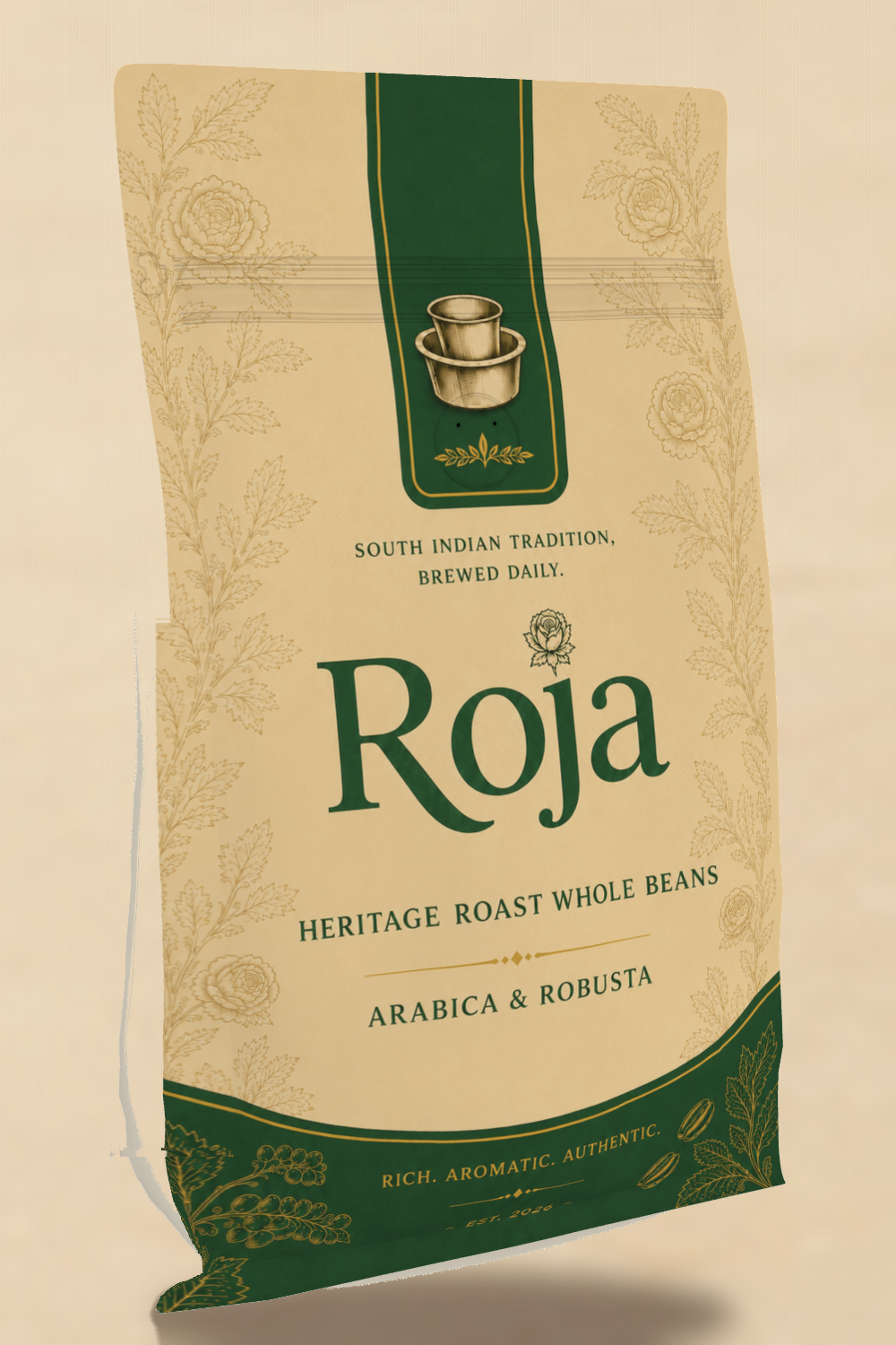 Roja Heritage Roast bag — front